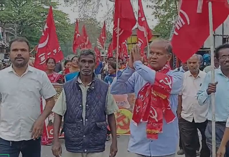 CPI (M) Candidate Holds Public Relations Program in Nagrakata Assembly Constituency