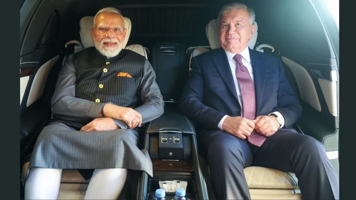 Indian Prime Minister Narendra Modi Arrives in Tashkent for Strategic Partnership Talks