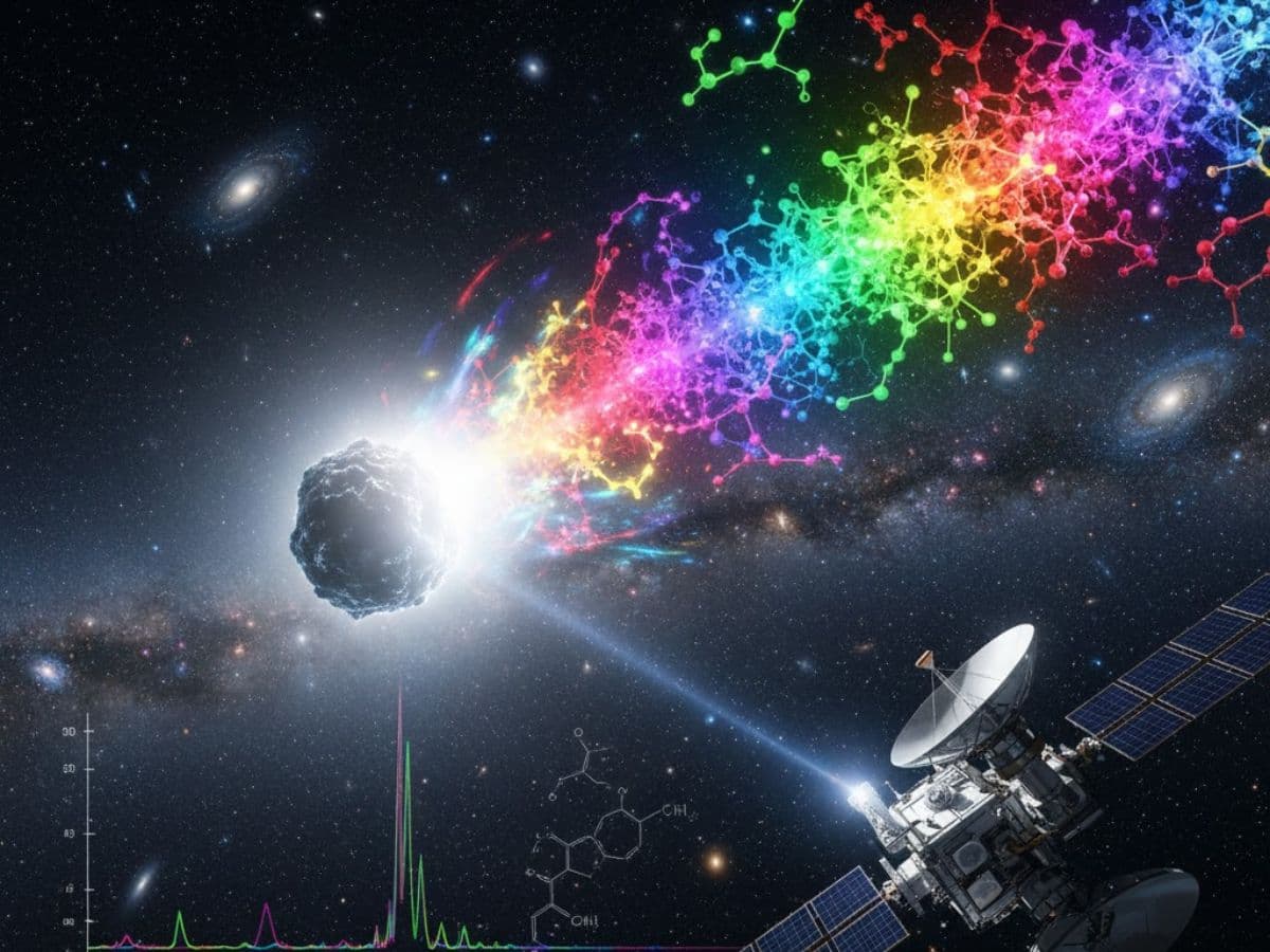Mysterious Interstellar Comet 3I/ATLAS Defies Expectations with Unusual Chemical Behavior