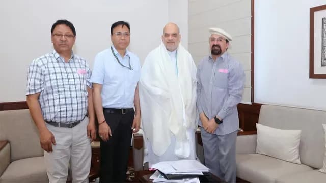 Ladakh MP Seeks Special Package for Regional Development from Union Home Minister