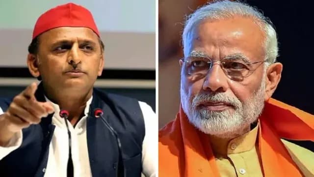 Modi's Criticism of SP Sparks Response from Akhilesh Yadav