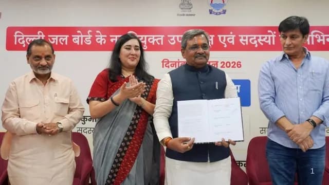 New Delhi Jal Board Chief Takes Charge, Highlights Successes in Revenue Generation and Water Connection Legalization