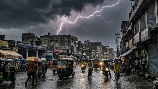 Bihar Weather Update: Heavy Rain and Thunderstorms Expected Over Next 9 Days