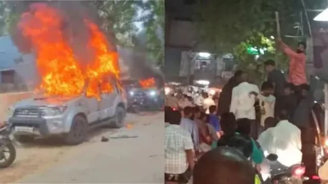 Violent Clashes Erupt Between TDP and YSRCP Workers in Andhra Pradesh