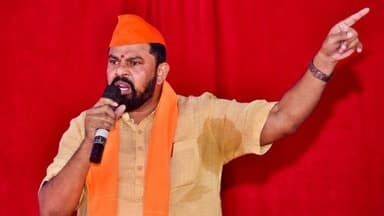 Telangana MLA T. Raja Singh Calls for Hindu Rashtra, Criticizes Opposition to National Anthem Chanting